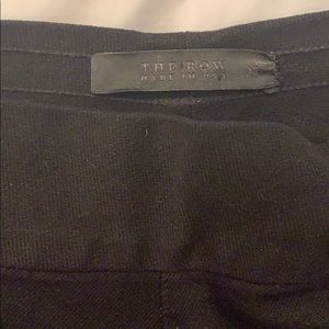The Row Black Denim/Cotton Pants
